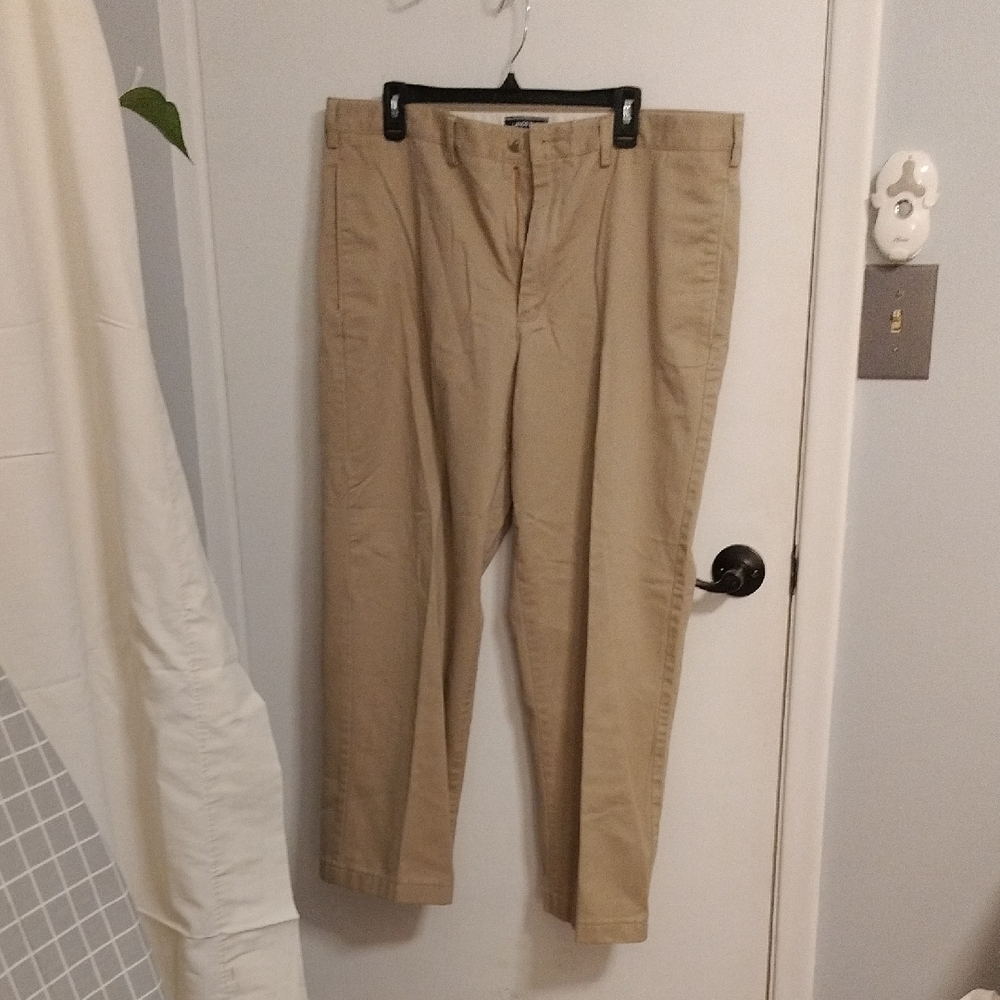 Lands' End Men's Khaki Chinos